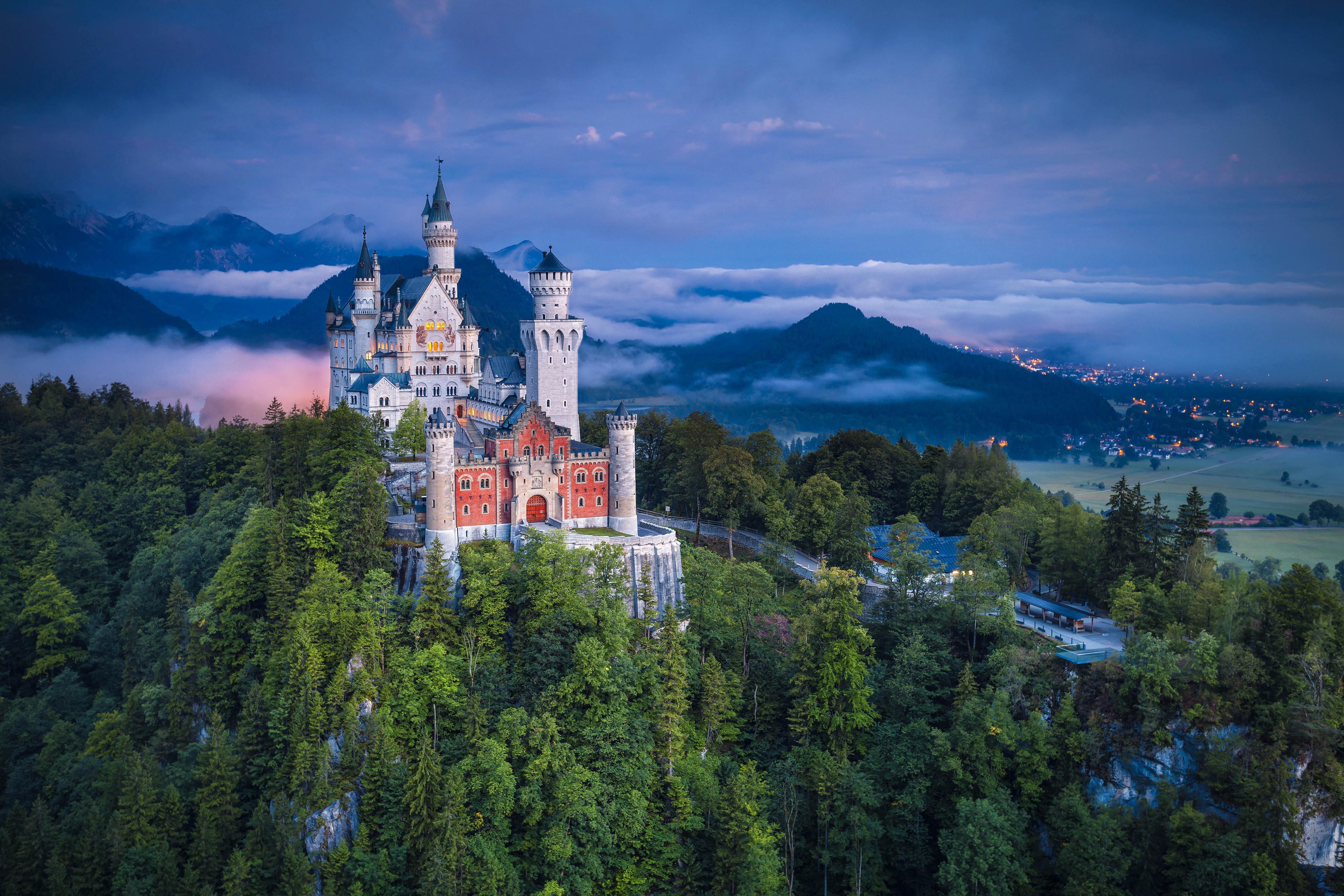 Castillos de cuentos de hadas impresionantes