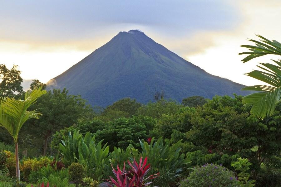 View of Arenal from La Fortuna