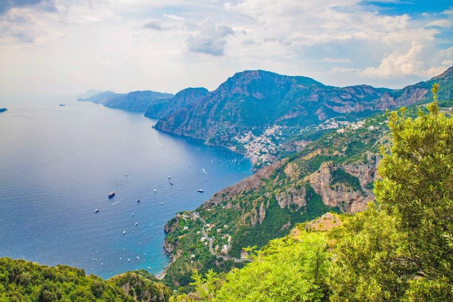 Positano on the Amalfi Coast