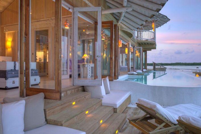 Villa at Soneva Jani in the Maldives