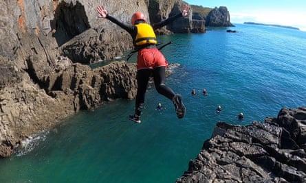 Family fun and coasteering in Tenby, Wales | Pembrokeshire holidays