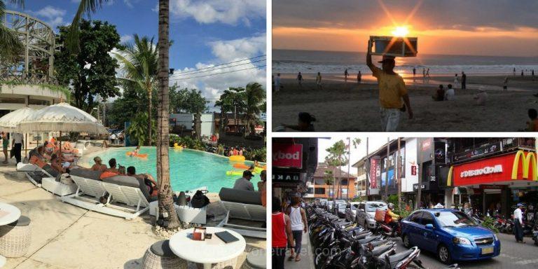 Kuta Legian Seminyak Bali: Travel diary, tips and video